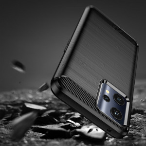 Силиконов гръб Carbon - Realme 9 5G / 9 Pro черен - Img 9