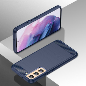 Силиконов гръб Carbon - Samsung Galaxy S23+ син - Img 7