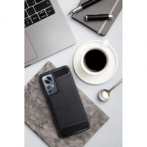 Силиконов гръб FORCELL Carbon - Samsung Galaxy A42 5G черен - Img 18