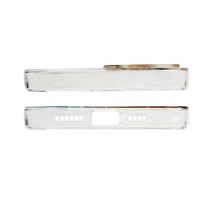 Силиконов гръб Marble - iPhone 12 Pro Max оранжев - Img 3
