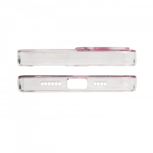Силиконов гръб Marble - iPhone 12 Pro Max розов - Img 3