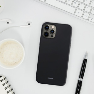 Силиконов гръб Roar Colorful Jelly - Samsung Galaxy A22 5G черен - Img 4