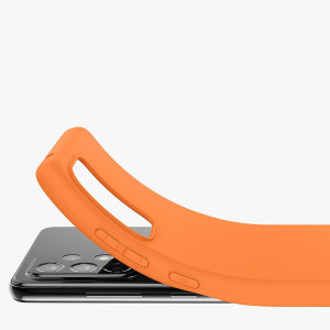 Силиконов гръб Soft Flexible Rubber - Samsung Galaxy A22 черен - Img 2