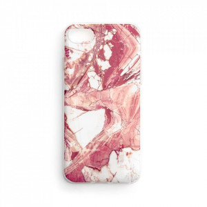 Силиконов гръб WOZINSKY Marble - Xiaomi Mi 11i / Mi 11X / Poco F3 / Redmi K40 / K40 Pro / K40 Pro Plus розов - Img 1