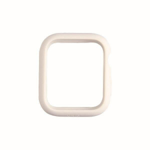 Силиконов калъф за корпус UNIQ Lino - Apple Watch 44mm Series 5 / 44mm Series 4 гълъбовобял - Img 7