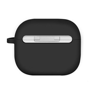 Силиконов калъф за слушалки UNIQ Nexo - AirPods 3 + куки сив - Img 3
