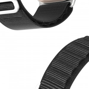Спортна каишка Dux Ducis GS - Apple Watch Ultra 49mm / Ultra 2 49mm / 45mm Series 9 / 45mm Series 8 / 45mm Series 7 / 44mm SЕ (2nd gen) / 44mm SE / 44mm Series 6 / 44mm Series 5 / 44mm Series 4 / 42mm Series 3 / 42mm Series 2 черен - Img 11