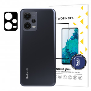 Стъклен протектор за камера с пълно покритие 9H WOZINSKY - Xiaomi Poco X5 / Redmi Note 12 - Img 1