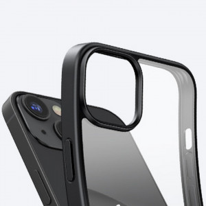 Твърд гръб с гел рамка и стойка UGREEN Kickstand - iPhone 14 Plus черен - Img 10