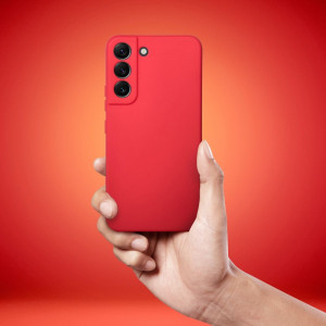 Тънък гел гръб FORCELL Soft - Samsung Galaxy A32 червен - Img 14