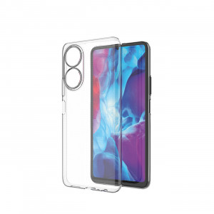 Тънък силиконов гръб 0.5mm - Honor X7 / Honor Play 30 plus прозрачен - Img 4