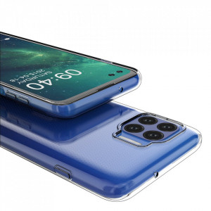 Тънък силиконов гръб 0.5mm - Moto g 5G plus прозрачен - Img 5