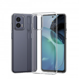 Тънък силиконов гръб 0.5mm - Moto g73 thin cover прозрачен - Img 7