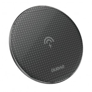 Ултратънко безжично зарядно DUDAO Qi 10W (A10B) черно - Img 1