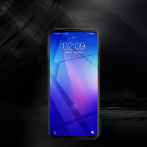 Ултратънък 0.2mm 9H закален стъклен протектор NILLKIN Amazing H+ Pro AGC - Xiaomi черен Shark 3 Pro с черна рамка - Img 12
