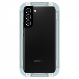 2 бр. закален стъклен протектор SPIGEN TR Ez Fit с инструмент за поставяне - Samsung Galaxy S22+ - Img 6