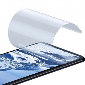 2 бр. извит гъвкав протектор с пълно покритие 0.15mm BASEUS - Xiaomi Poco F3 / Redmi K40 / K40 Pro / K40 Pro Plus / Mi11i / Mi 11X (SGMIK40-02) - Img 3