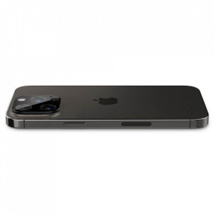 2 бр. протектор за камера SPIGEN Optik TR - iPhone 14 Pro / 14 Pro Max с черна рамка - Img 7