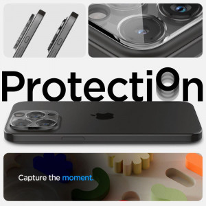 2 бр. протектор за камера SPIGEN Optik TR - iPhone 14 Pro / Pro Max / 15 Pro / Pro Max прозрачен - Img 7