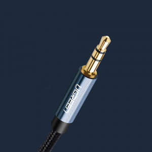 90° аудио кабел UGREEN жак 3.5mm 1.5m (AV112) син - Img 14