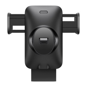 Baseus Wisdom induction charger car phone holder on the grill черен (CGZX000001) - Img 3