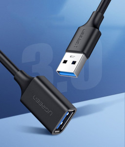 USB 3.0 удължител UGREEN 1.5m (US129 30126) черен - Img 11