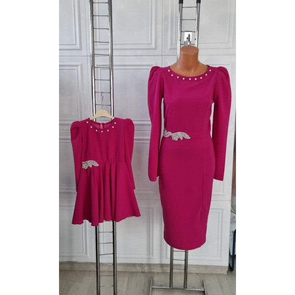 Set Anisa fucsia
