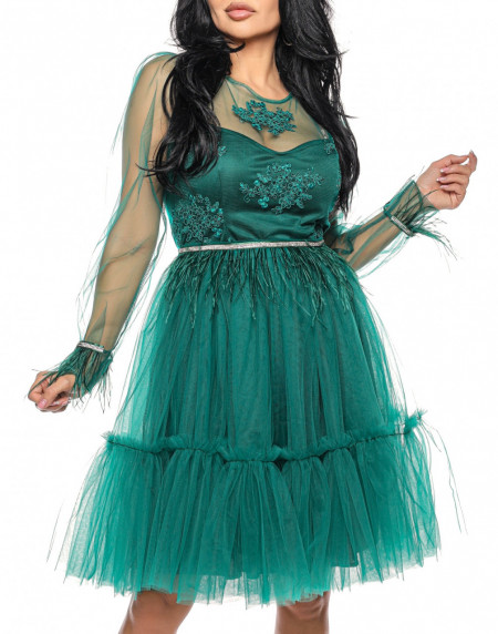 Rochie Ema verde