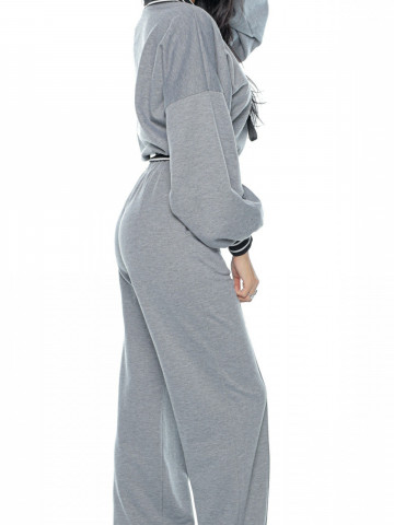 Pantalon trening H 01 gri - Img 6