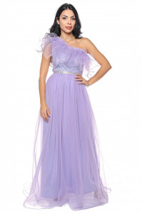 Rochie lunga lila U - Img 2