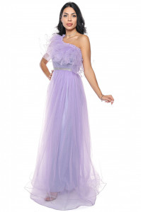 Rochie lunga lila U - Img 1