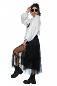 Fusta tulle negru - Img 3