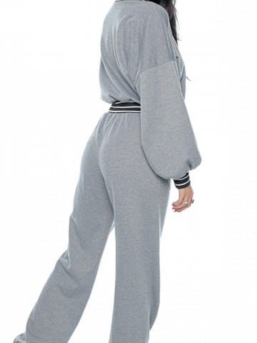 Pantalon trening H 01 gri - Img 8