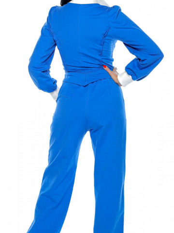 Pantalon trening H 01 albastru - Img 7