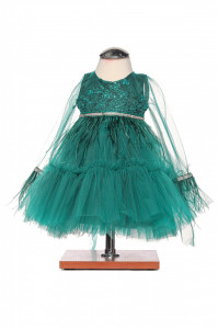 Rochie Ema verde - Img 1