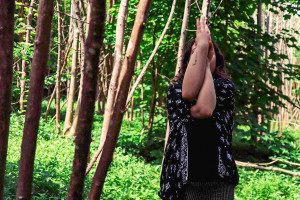 Outdoor Yoga and Forest Bathing for Two