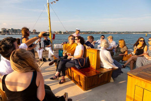 Dorset Coast Cruise with Artisan Gin Tasting and Canapes for Two