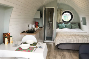 Three Night Luxury Glamping Pod Stay for Two at New Lodge Farm, Rockingham Forest - Img 2