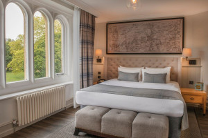 One Night Surrey Hills Escape with Dinner for Two at Wotton House Country Estate Hotel