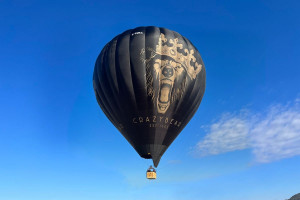 The Crazy Bear Hot Air Balloon Flight with Champagne