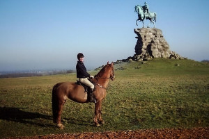 One Hour Horse Riding for One Adult and One Child in Windsor Great Park
