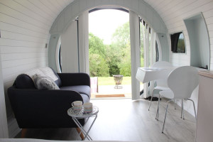 Three Night Luxury Glamping Pod Stay for Two at New Lodge Farm, Rockingham Forest - Img 3