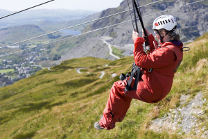 Titan Zip Line and Bounce Below Experience for Two at Zip World - Img 2