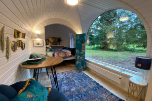 Two Night Luxury Large Glamping Lodge Experience for Two at Culdees Castle Estate - Img 2