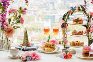 Champagne Afternoon Tea for Two at the 5* Luxury Shangri-La The Shard, London