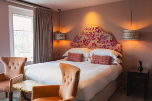 One Night Bath City Break at The Bird and Entrance to the Thermae Bath Spa for Two