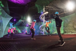 Titan Zip Line and Bounce Below Experience for Two at Zip World - Img 3