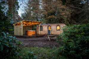 Two Night Luxury Large Glamping Lodge Experience for Two at Culdees Castle Estate