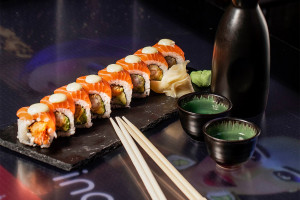 Bottomless Fizz with a Sushi & Asian Tapas Afternoon Tea for Two at inamo, London