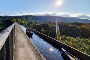 Canoe Along the Highest Aqueduct in the World for Two